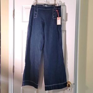NWT C&V Jeans Sailor Pants.  Size 28